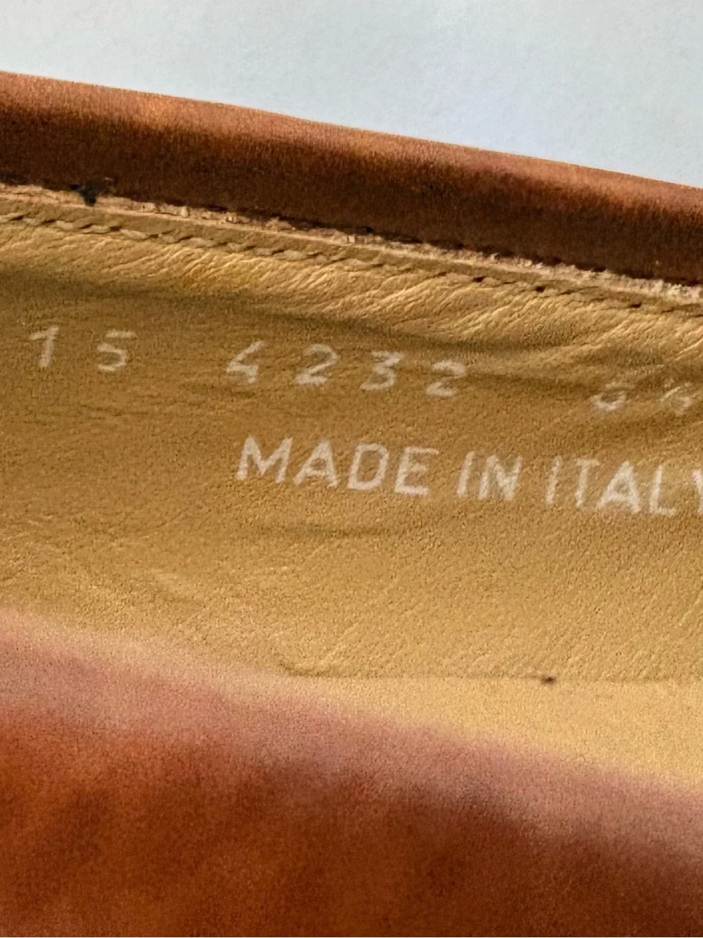: Johnston & Murphy Italian Leather Tassel Loafers 8.5 M